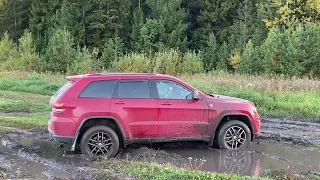 Jeep Grand Cherokee wk2 TrailHawk off-road глина