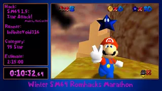 Winter SRM - SM64 1.5: Ztar Attack 95 Star in 2:11:09 by InfiniteVoid316