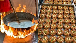 Pakistan's Favourite Sohan Halwa Making😱😱 सही मायने में ये है देसी घी की मिठाई👌🏻👌🏻Indian Street Food