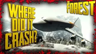 The Forest Ending - Plane Crashing at 30+ Different Angles, Where Did It Crash?