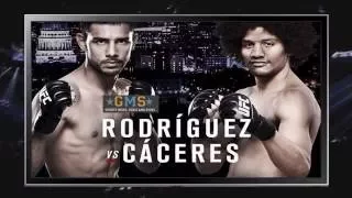 UFC Fight Night 92 -  Rodriguez vs Caceres on August 6