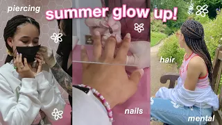 GLOW UP for summer 2021 *hair, piercing, nails...*