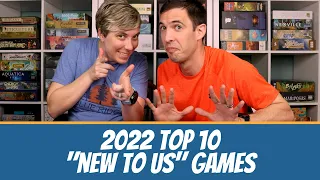 2022 "NEW TO US" GAMES | Board Game Perspective