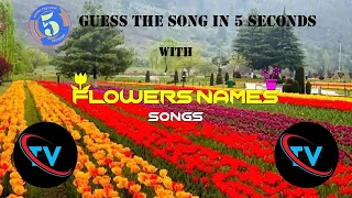 Guess The Flower Songs In 5 Seconds With Flower Clue | @Tamil Vaathi Quiz