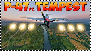 P-47 is STILL CRAZY ft. Tempest Mk V • Enlisted, Normandy • MeAdmiralStarks