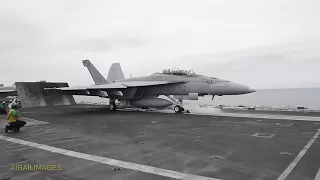 USS Theodore Roosevelt Flight Ops -- Aug 2017