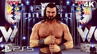 WWE 2K23 PS5 - Drew McIntyre vs Kevin Nash | WCW Monday Nitro (4K ULTRA HD) WWE 2K