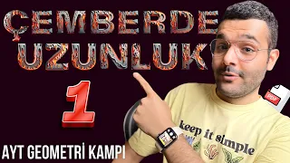 Çemberde Uzunluk -1 |  AYT GEOMETRİ KAMPI 2023 + PDF