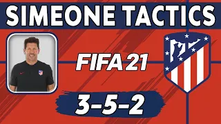 Recreate Diego Simeone's Atletico Madrid Tactics in FIFA 21 | Custom Tactics Explained