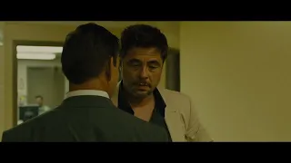 Наёмный убийца. (Sicario). Допрос Гильермо