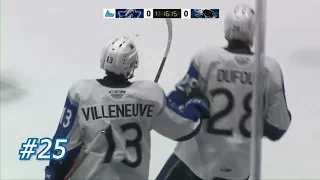 William Dufour’s 50 goals of the season  50 buts pour William Dufour cette saison