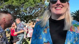 World Lindy Hop Day Shim Sham Flash Mob - Sydney May 2024