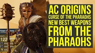 Assassin's Creed Origins Best Weapons FROM PHARAOH BOSSES (AC Origins Curse of the Pharaohs)