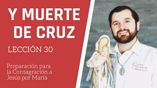 Lección 30: Y muerte de cruz | Consagración a Jesús por María en 33 días.