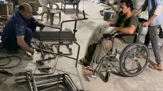 Fantastic Mass Production Process of Manual Wheelchair | How to Make Wheel Chair