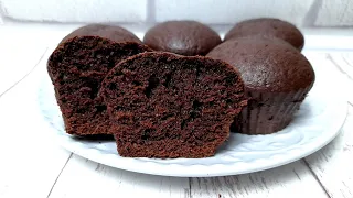 Дуже смачні та легкі у приготуванні шоколадні кекси || ВСЕ ПРОСТО