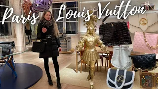 LOUIS VUITTON PARIS - luxury shopping vlog at LV Place Vendôme flagship Vlogmas | Lesley Adina