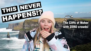 The SECRET to having Ireland's Cliffs of Moher ALL TO YOURSELF 🤫