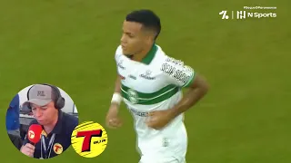 Gol do Kaio César aos 16 minutos do primeiro tempo | Athletico x Coritiba | Transamérica Curitiba