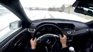 2015 Mercedes-Benz E 200 POV Test Drive / Мерседес-Бенц Е  200 Тест Драйв от первого лица