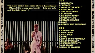 David Bowie Falkoner Teatret Copenhagen june 1 1978 ( audio )