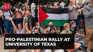 Pro-Palestine protests continue across the US; protesters rally at University of Texas in Austin