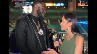 Deontay Wilder reacts to Manny Pacquiao beating Keith Thurman