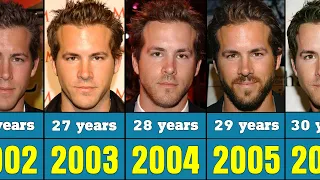 Ryan Reynolds from 1998 to 2023