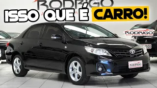 ESSE COROLLA É O CARRO MAIS AMADO DO MERCADO DE USADOS! Corolla XEI 2013 na Rodrigo Automóveis!