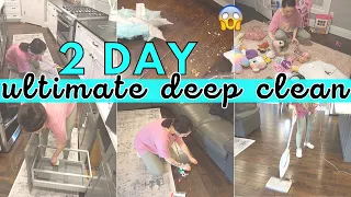 *2 DAY* ULTIMATE SPRING CLEAN WITH ME | DAYS OF SPEED CLEANING MOTIVATION | SPRING CLEANING ROUTINE