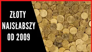 Złoty coraz słabszy, NBP interweniuje na rynku