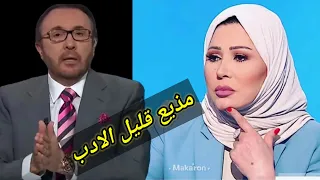 مذيع قليل الادب خديجة بن قنة تصف زميلها فيصل القاسم بهذه العبارة وهجوم الجزائريين عليه