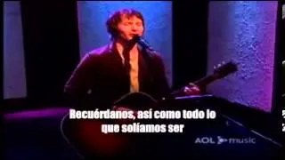 James Blunt - Goodbye My Lover (Subtitulada en español) | Acoustic Version.