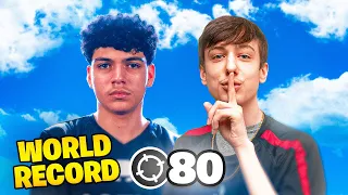 Peterbot & Cold BREAK The WORLD RECORD in Ranked! 🤯 (80 Elims)