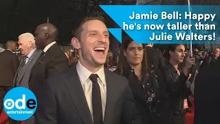 Jamie Bell happy now he's taller than Julie Walters