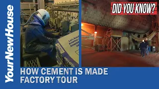 How Cement is Made: Inside a Cement Factory - Did You Know?