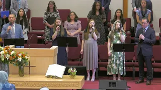 "Надо мною лист кружится" общее пение Russian Christian Church Worship Music