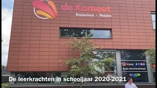 Basisschool de Komeet: de leerkrachten in schooljaar 2020-2021