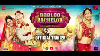 BABLOO BACHELOR I OFFICIAL TRAILER I HD I A musical romantic comedy.