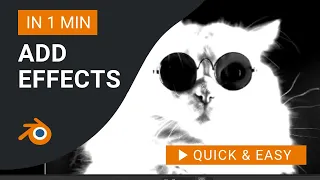 Blender Tutorial: How to Add Effects in Blender Video Editor