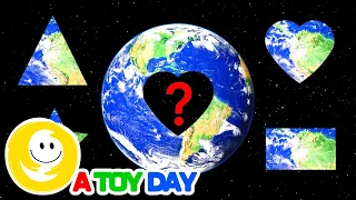 Shape & Planet Game for BABY 🪐🌎🔭☄️⭐ | Planets Mercury Venus Earth Mars Jupiter Saturn Uranus Neptune