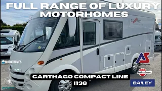 Carthago Compact Line i138. 4 traveling seat, is 4 berth.