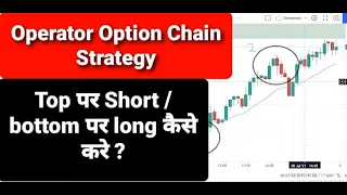 Operator Option Chain Strategy [ Unlock Secret ] | How To Ride Trend With Operator? #optionstrading