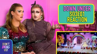 RuPaul's Drag Race Down Under S03E01 Reaction! | Don't DRAG Us!