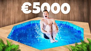 Wij Bouwen Een Zwembad In €5000 Villa!