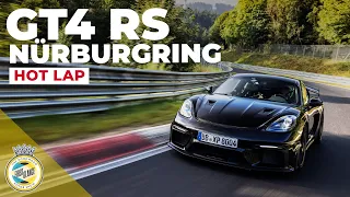 Onboard Porsche Cayman GT4 RS 7min 20 Nürburgring lap | faster than a 911 GT3!