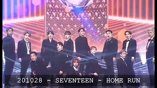 [Clean MR Removed] 201028 SEVENTEEN(세븐틴) 'HOME;RUN'  Mr제거|2020 Korean Popular Culture andArts Awards