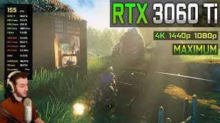 RTX 3060 Ti - Valheim - 1080p, 1440p 4K