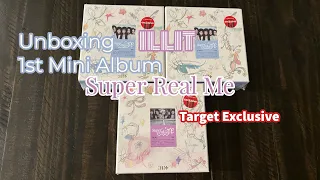 [Unboxing] ILLIT ⟡ SUPER REAL ME 1st Mini Album ♡ SUPER ME & REAL ME ver ⟡ Target Exclusive ♡