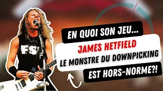 James Hetfield : Comment fait-il pour jouer avec tant d'efficacité en downpicking?!